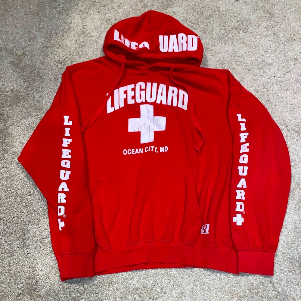 Ocean City, MD lifeguard sweatshirt